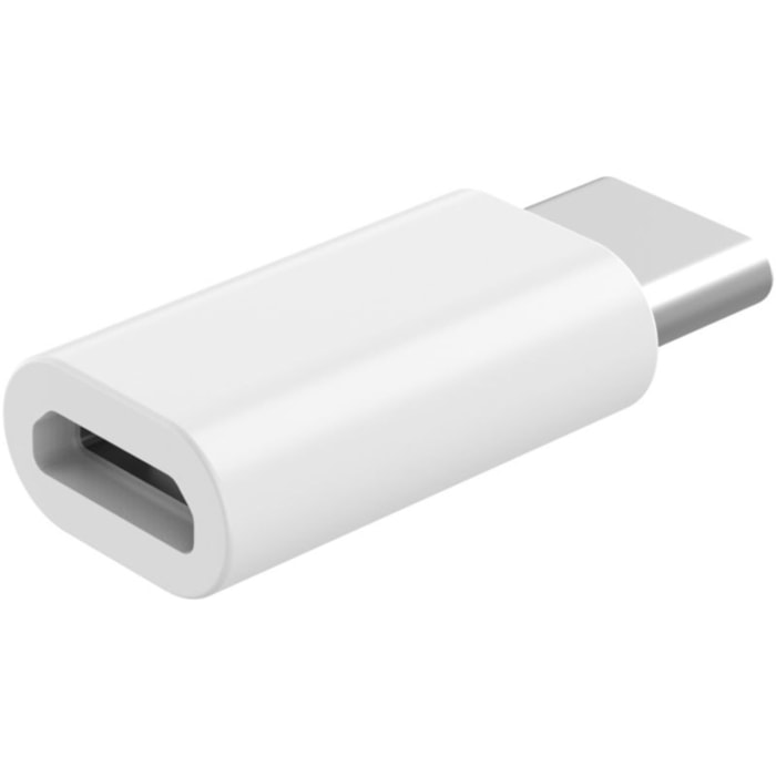 Adaptateur USB C ESSENTIELB Micro USB vers USB-C Blanc