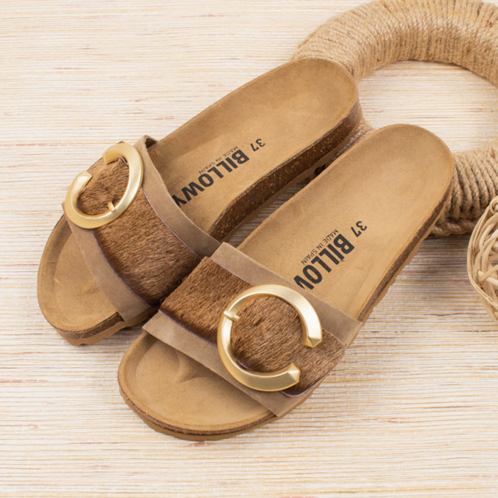 Sandalia BILLOWY MARRON