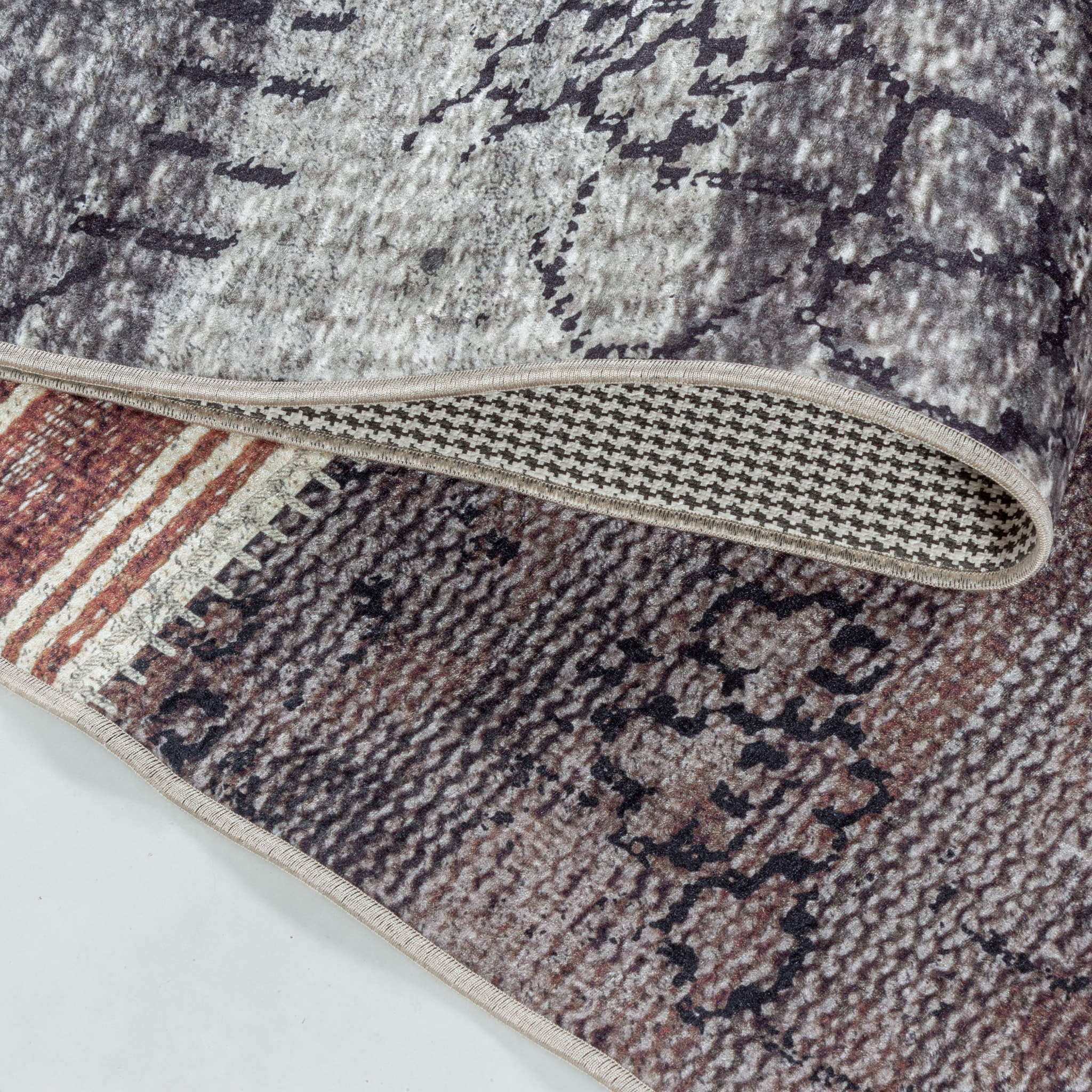 FIESTA - Tapis patchwork multicolore