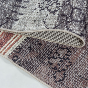 FIESTA - Tapis patchwork multicolore