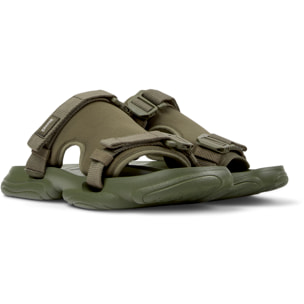 Sandalias - CAMPER Karst Sandal - Verde - Textil técnico