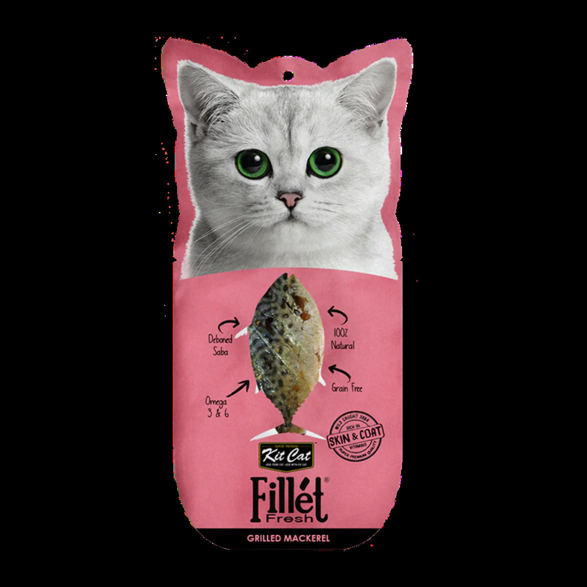 Kit Cat FilletFresh - Pack Degustación 18 ud Snack natural para gatos