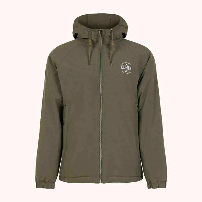 Chaqueta MUNICH lift casual de polyester khaki
