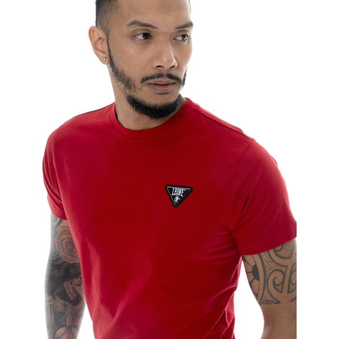 T-shirt a maniche corte da uomo Leone Patch