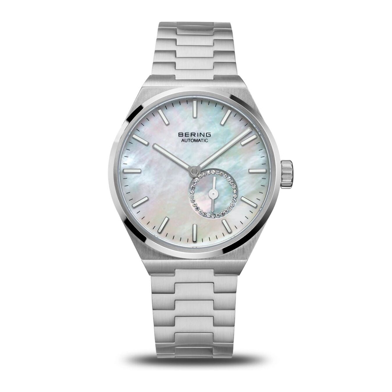 Reloj Bering 19435-704 Mujer Analogico Automatico con Correa de Acero inoxidable