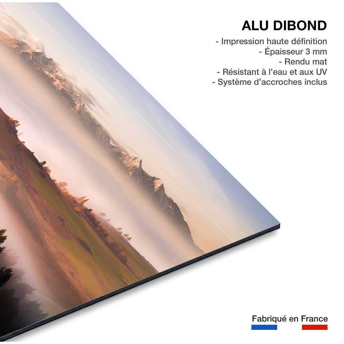 Tableau Automne serein et silence Tableau alu Dibond