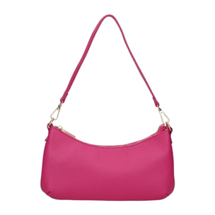 Borsa a spalla da donna - Modello Oriane - Vera Pelle - 27.0 x 14.0 x 3.0 cm