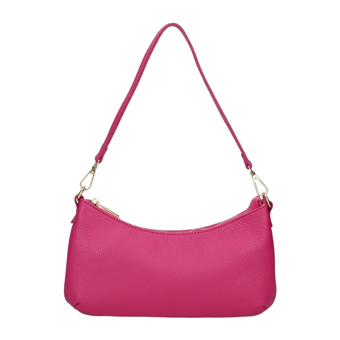 Borsa a spalla da donna - Modello Oriane - Vera Pelle - 27.0 x 14.0 x 3.0 cm