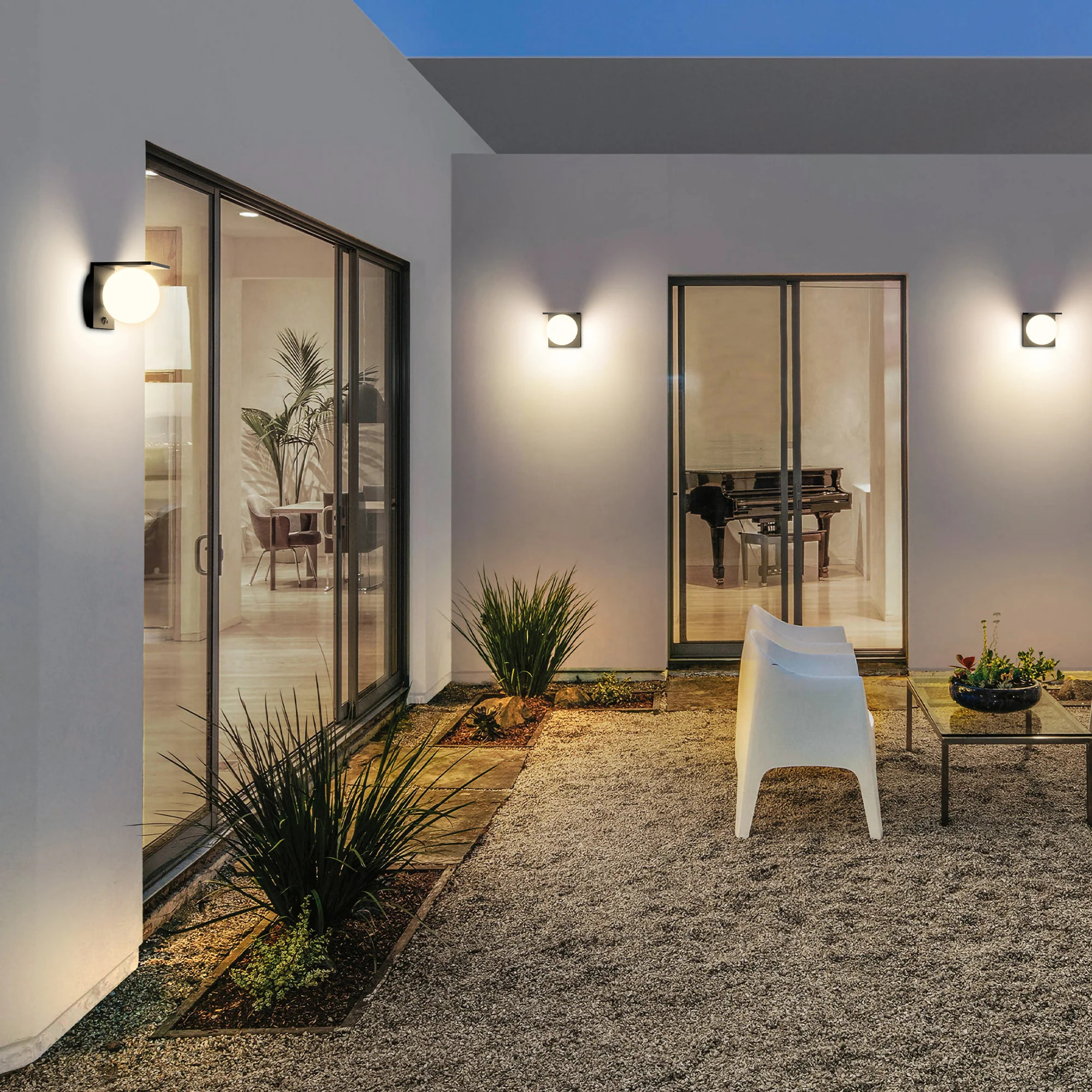 Applique solaire sensor BOLLY 1000LM