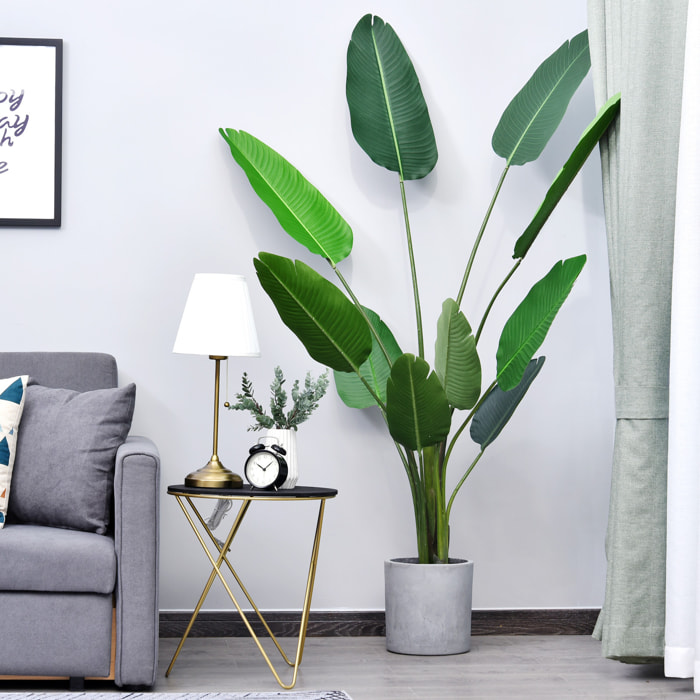 Planta de Artificial de Palma Realista con Maceta Ð¤18x180cm