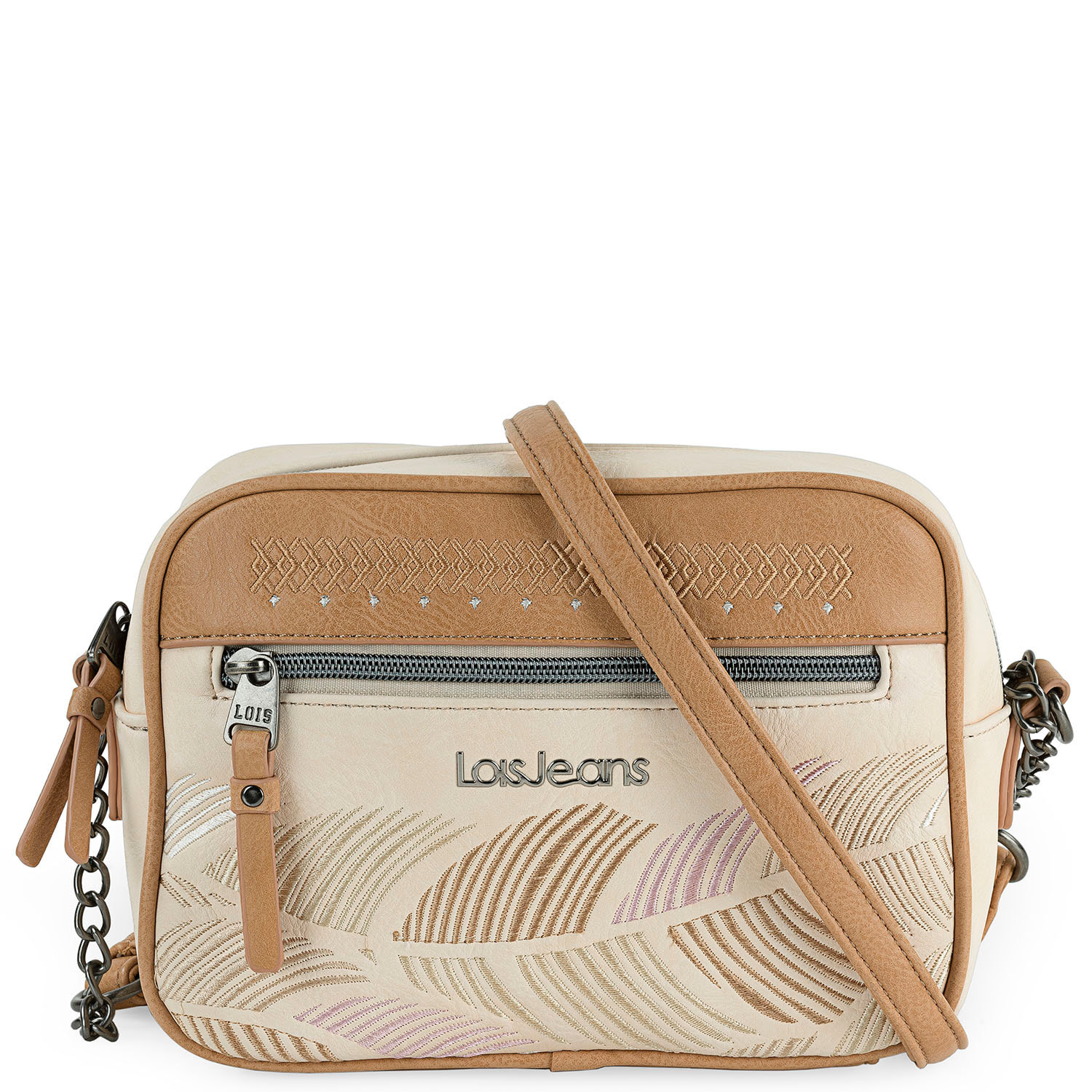 Bolso Bandolera Skpat Galatea Beige