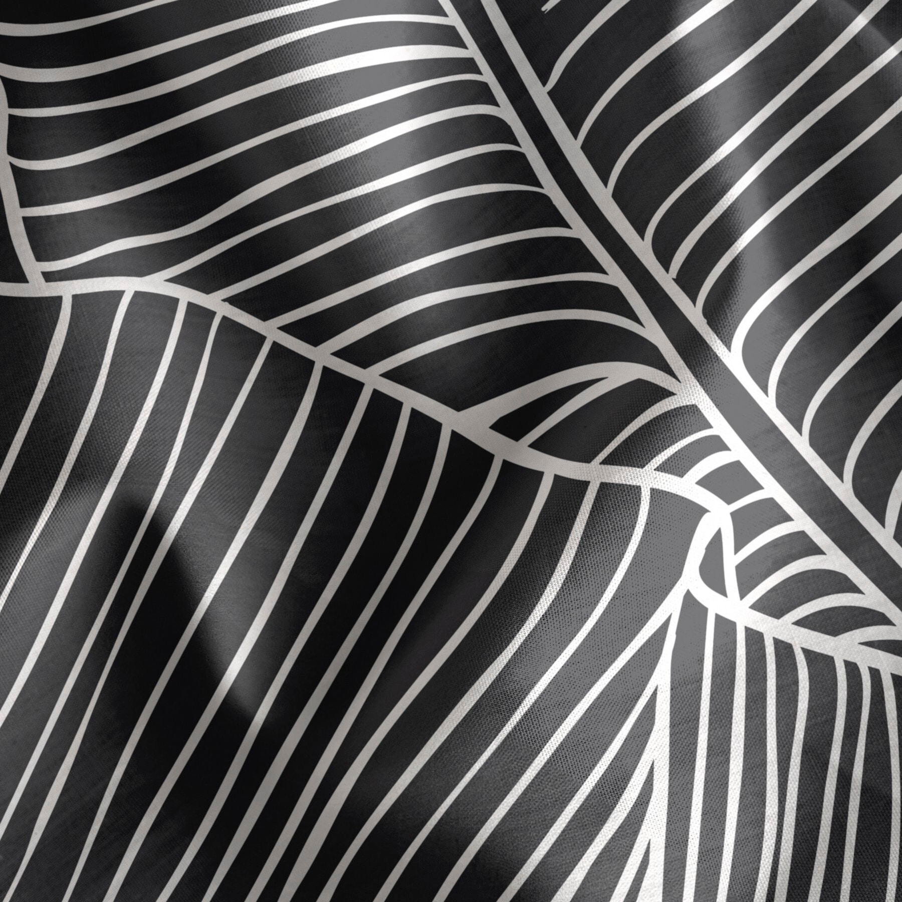 Taie d'oreiller Bahama Anthracite