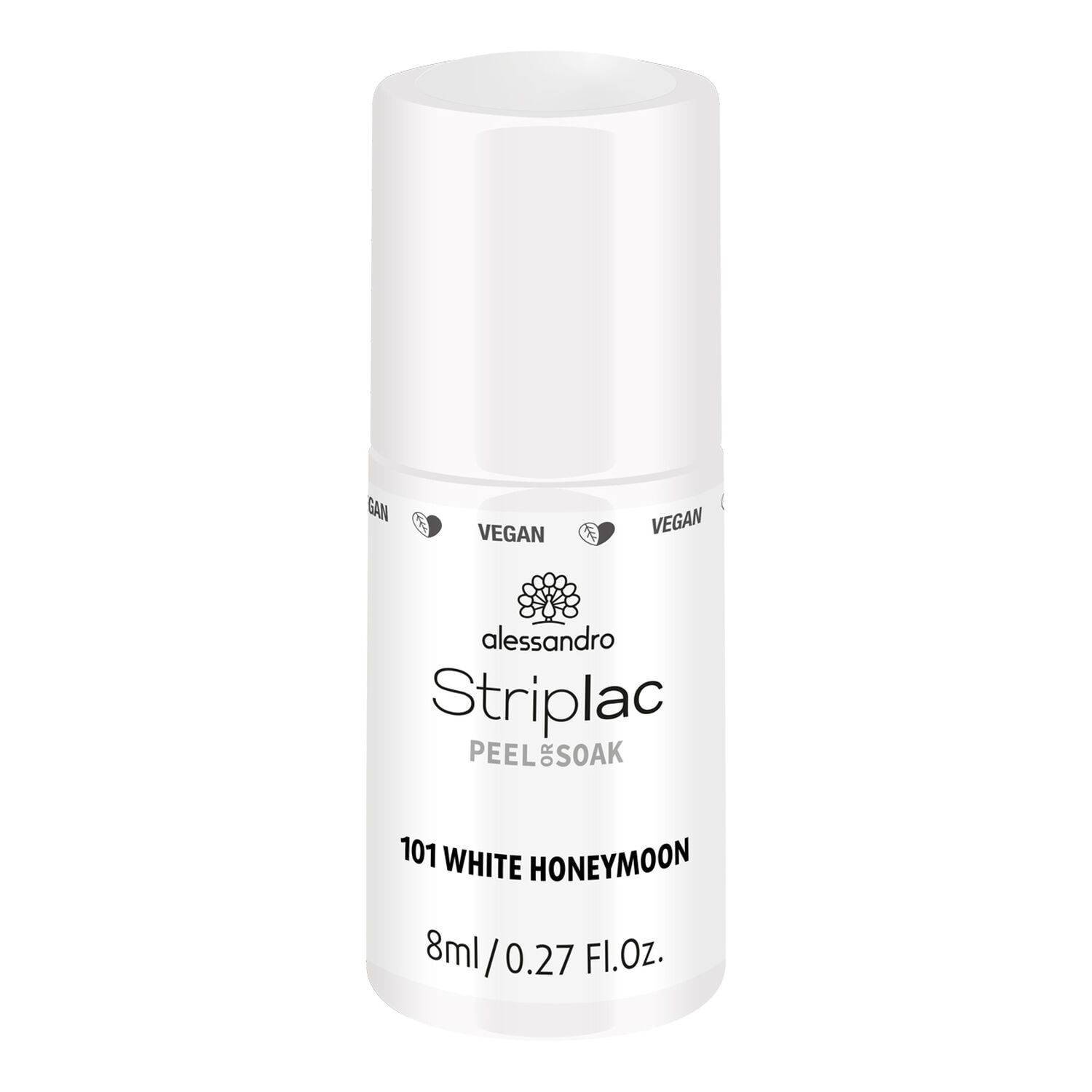 Striplac Peel or Soak - Vernis Semi-permanent - 101 White Honeymoon