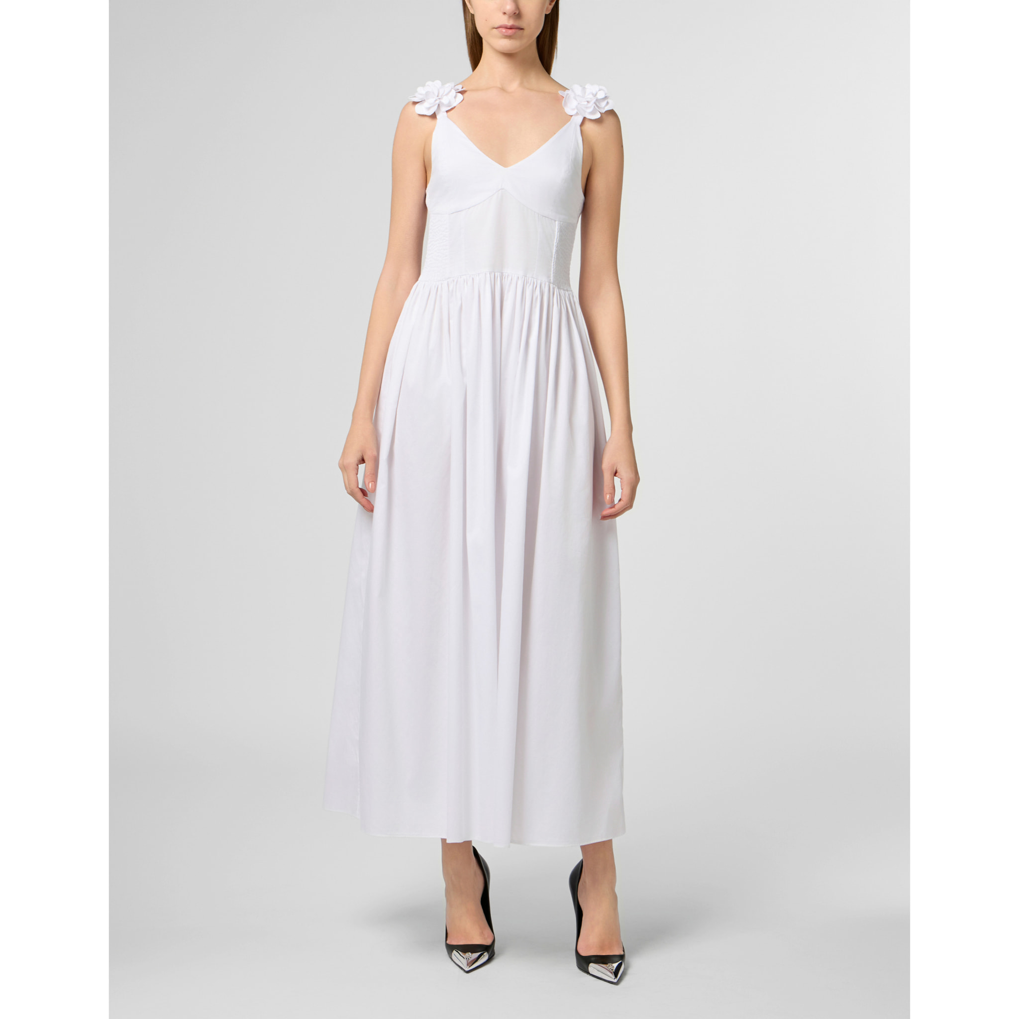 PHILIPP PLEIN Long Dress Roses