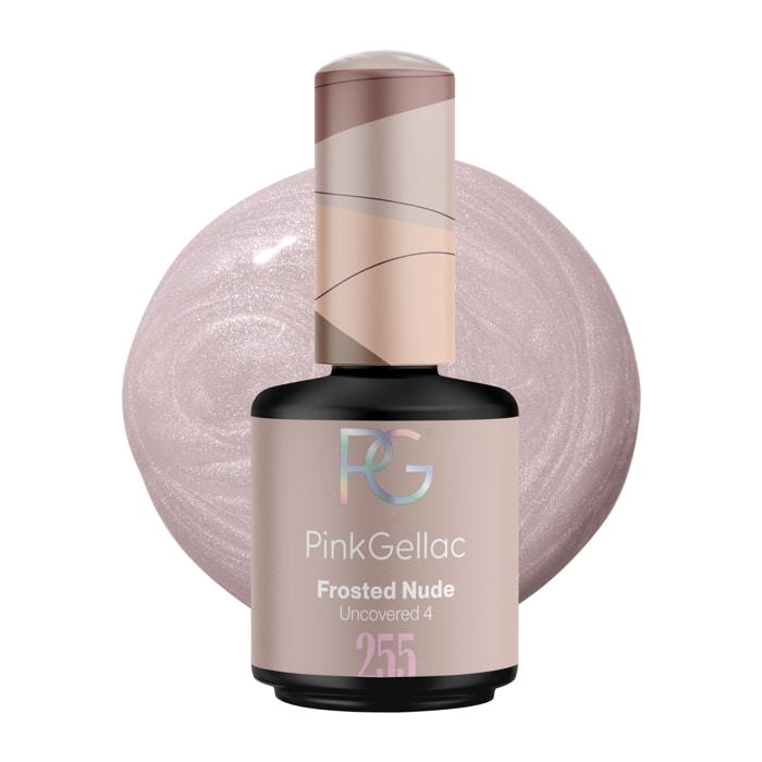 Vernis semi-permanent - 255 Frosted Nude - 15 ml