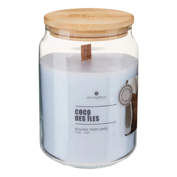 Bougie parfumée 435 g Viky coco des îles