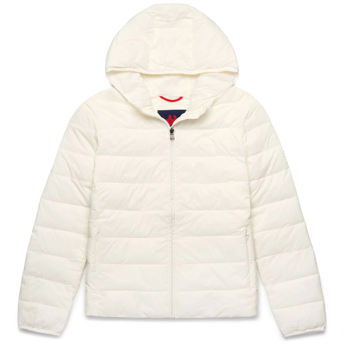 Kappa - Chaquetas Mujer Blanco - Amber