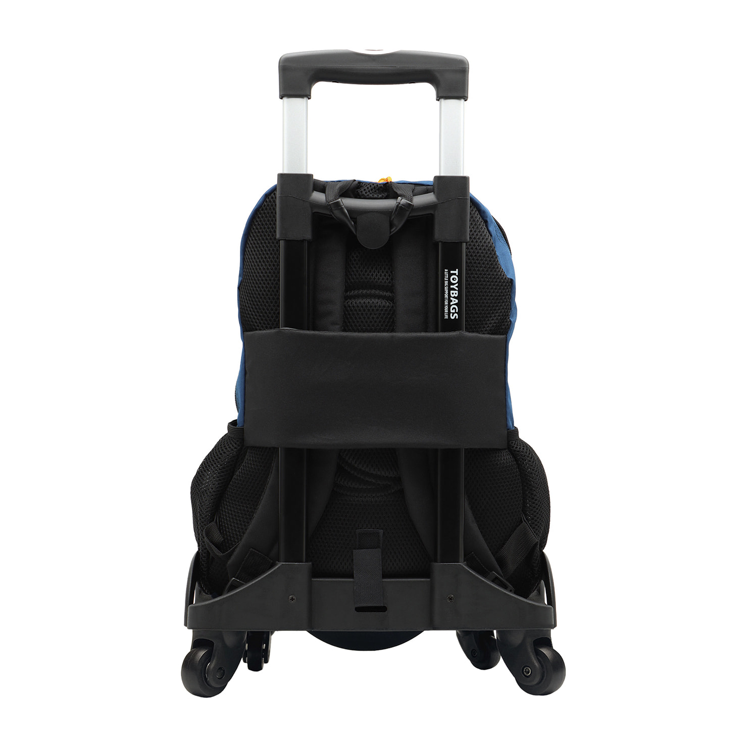 Naruto mochila primaria doble compartimento + carro  con protección lateral y stoper frontal, 4 ruedas multidireccionales.