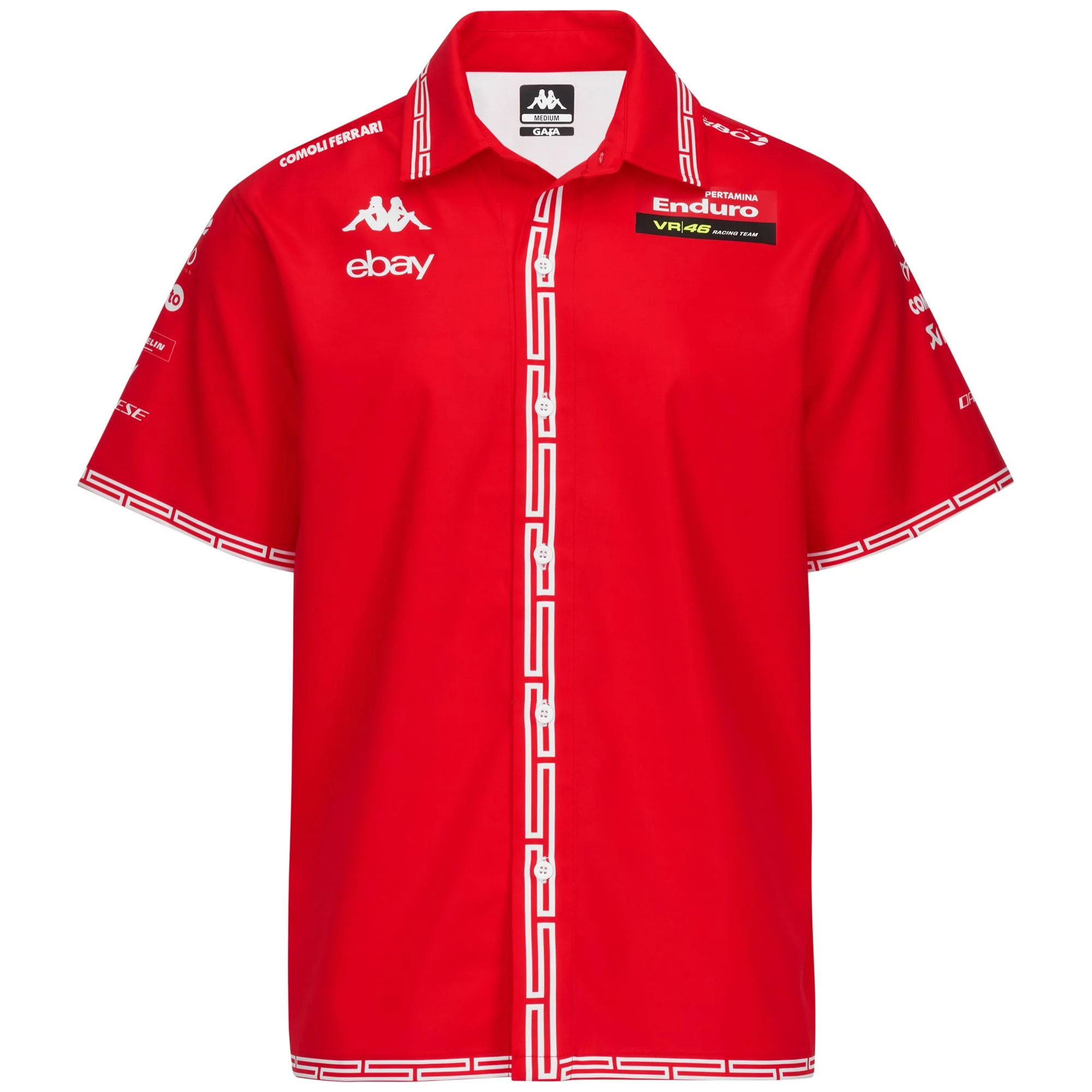 Kappa - Camicie Uomo Nero - Abahirto Vr46 Indonesia