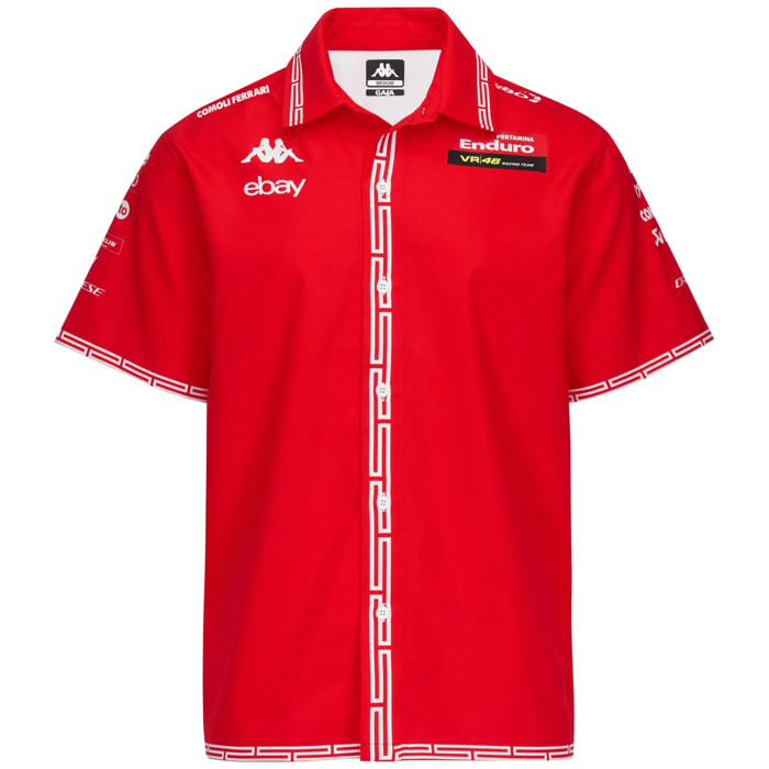 Kappa - Camicie Uomo Nero - Abahirto Vr46 Indonesia