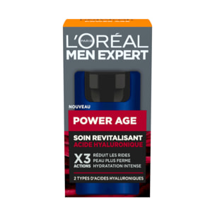 L'Oréal Paris Men Expert Power Age Soin Revitalisant Acide Hyaluronique 50ml