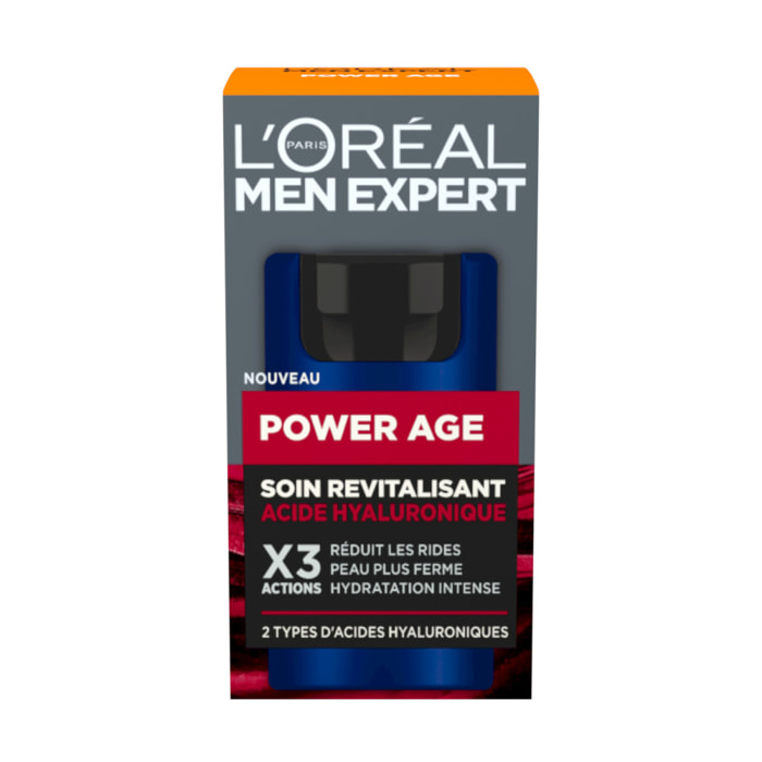 L'Oréal Paris Men Expert Power Age Soin Revitalisant Acide Hyaluronique 50ml