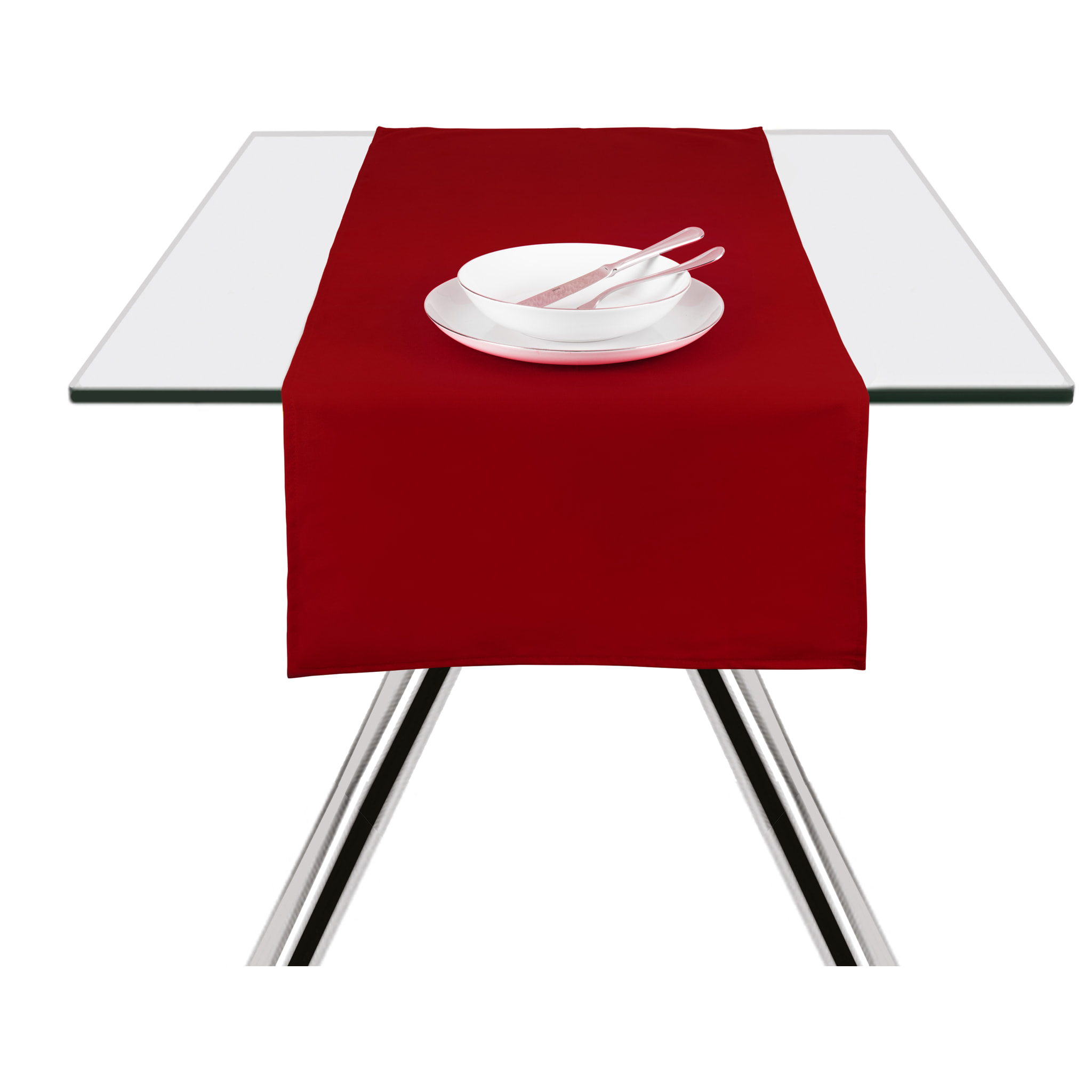 Runner 45x140 Excelsa – Panama Color Rosso Scuro