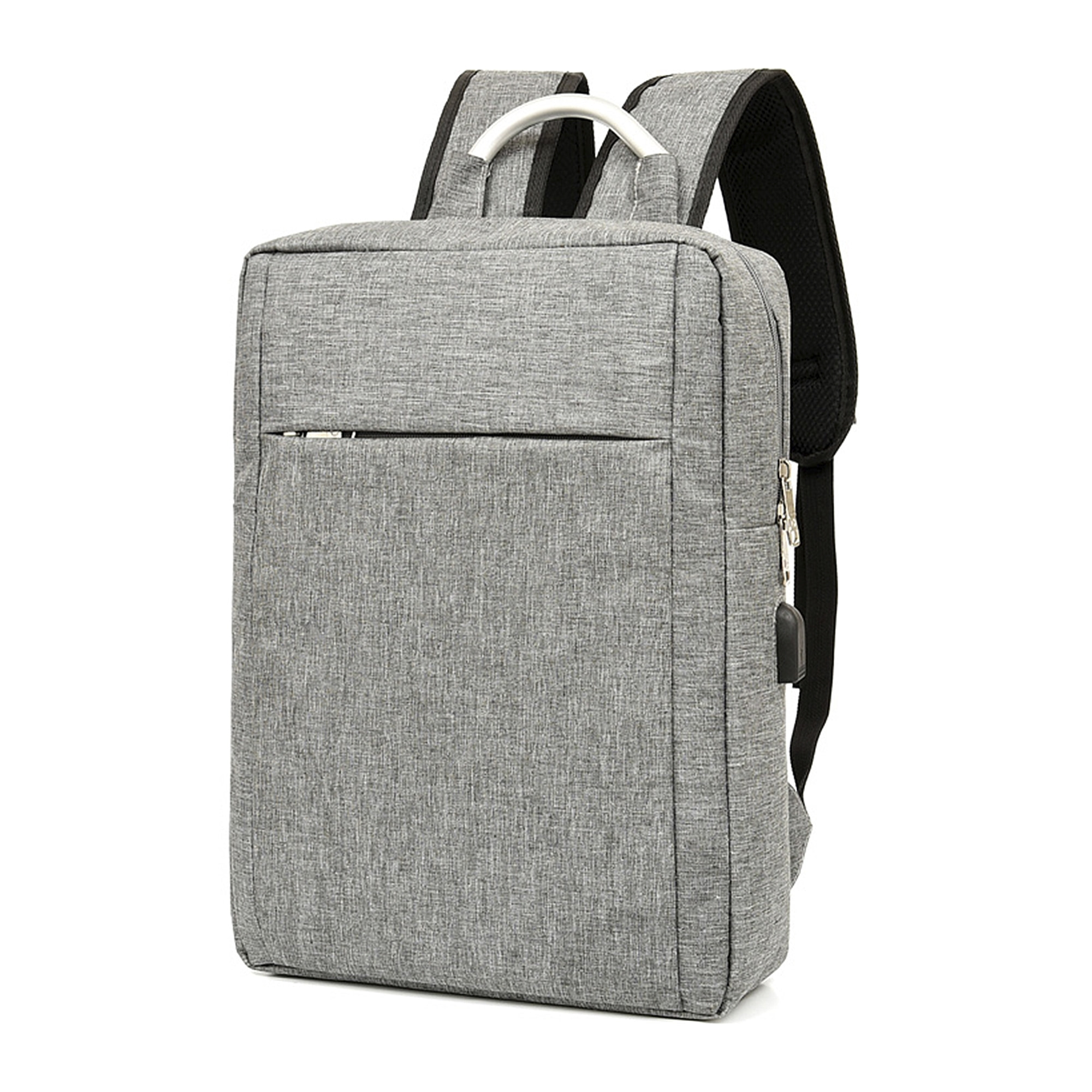 DAM Zaino per laptop  con interfaccia di ricarica USB. 30x12x42cm. Grigio