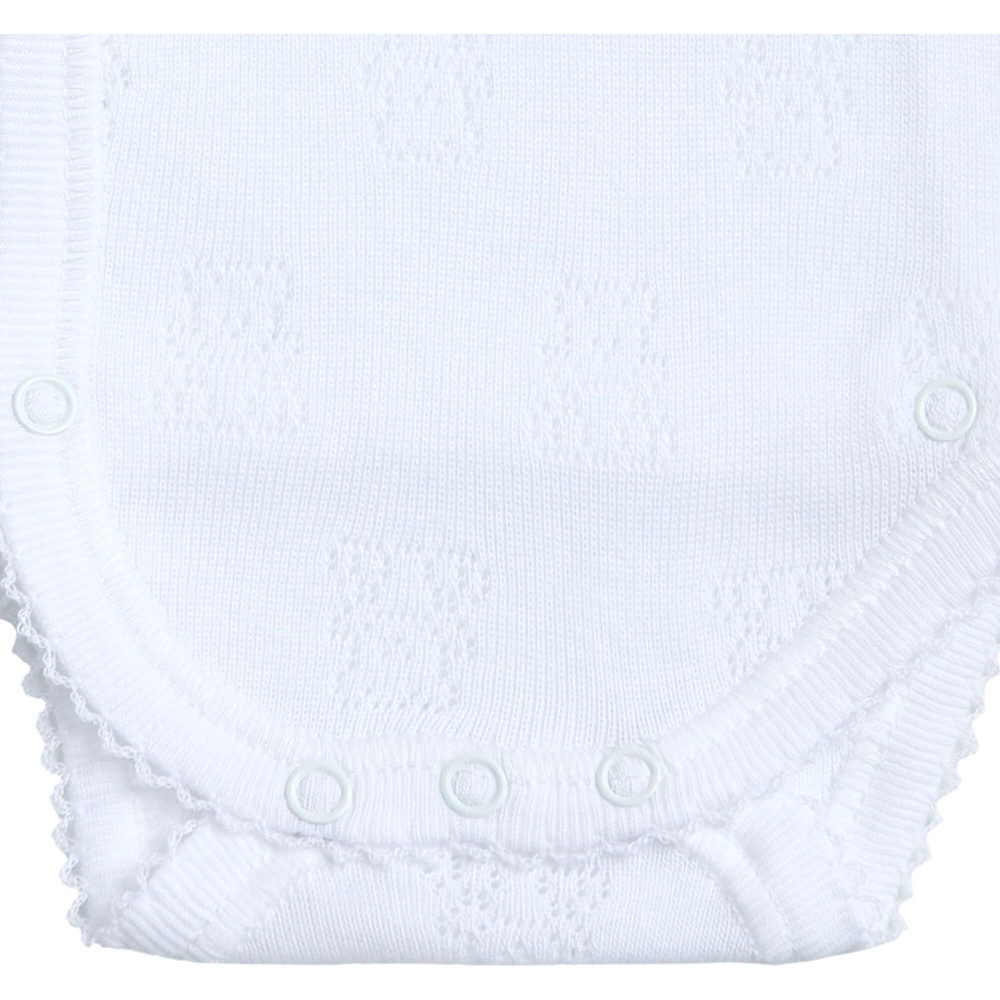 Body cruzado bebé calado ositos