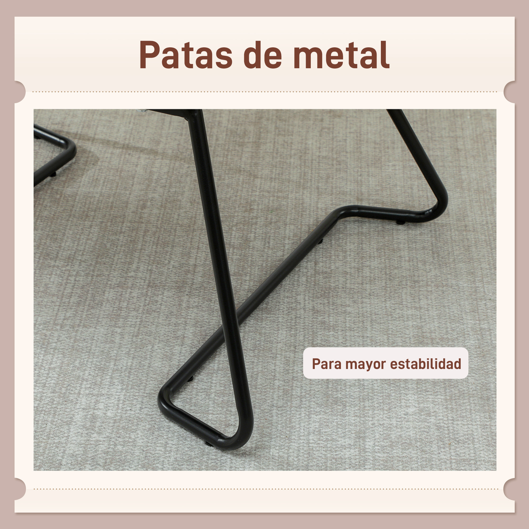 Butaca de Salón Moderna Sillón Lectura con Asiento Ancho y Acolchado Tapizado en Terciopelo Patas de Metal Sillón para Salón Sala de Estar Dormitorio Marrón