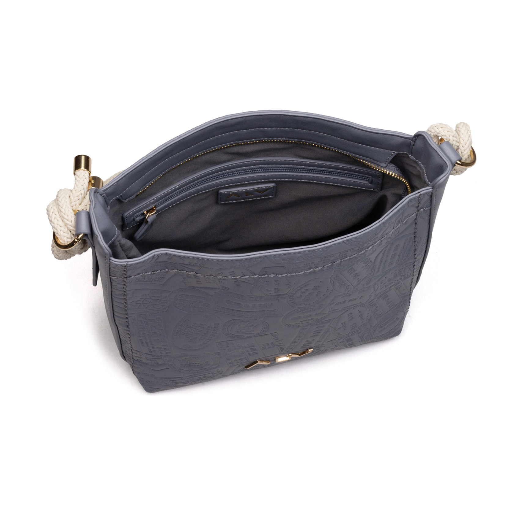 Borsa a spalla  da donna Poliuretano Prodotto alla Moda 27x14x29 cm