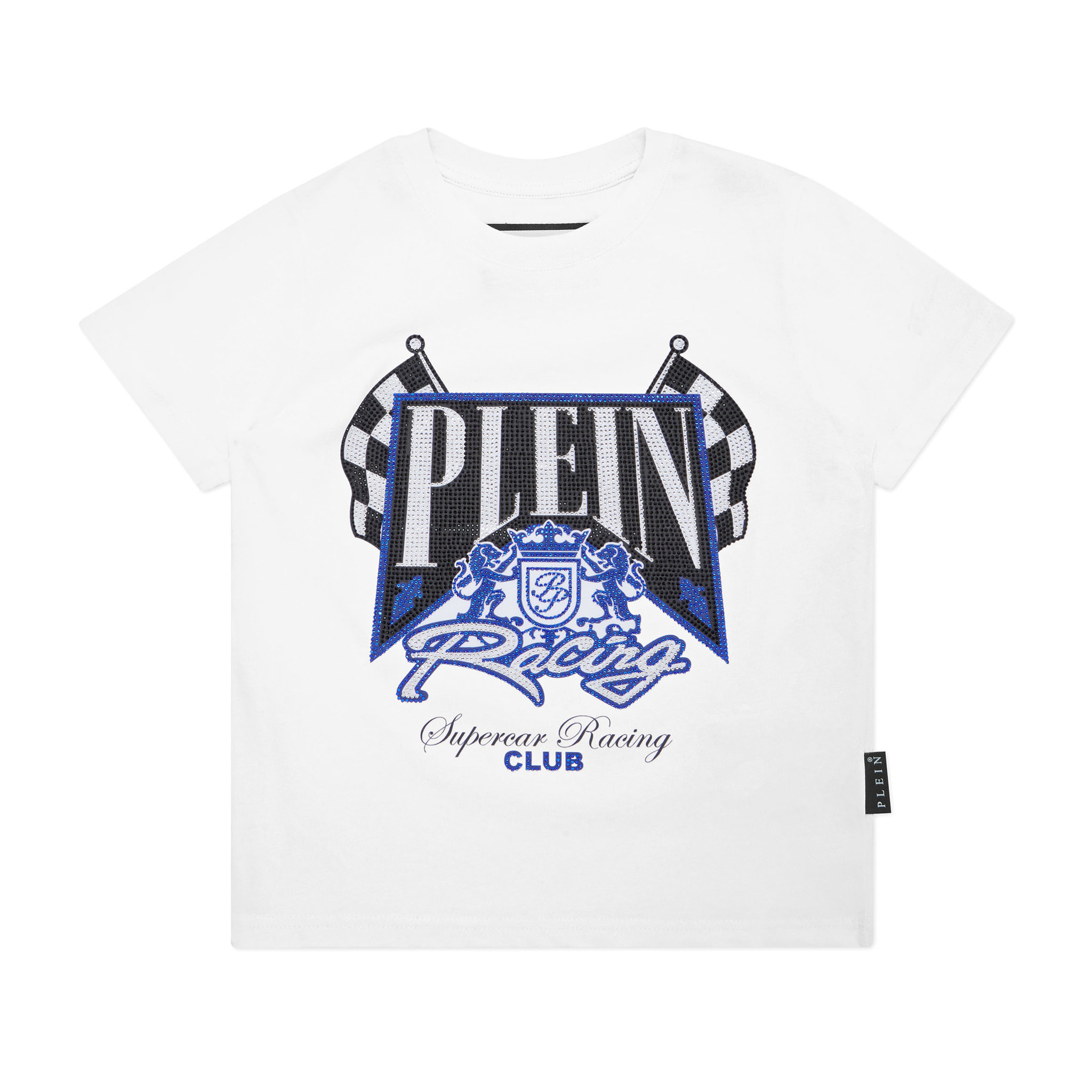 PHILIPP PLEIN T-Shirt Round Neck Ss RACING