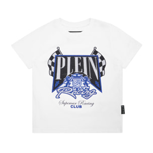 PHILIPP PLEIN T-Shirt Round Neck Ss RACING