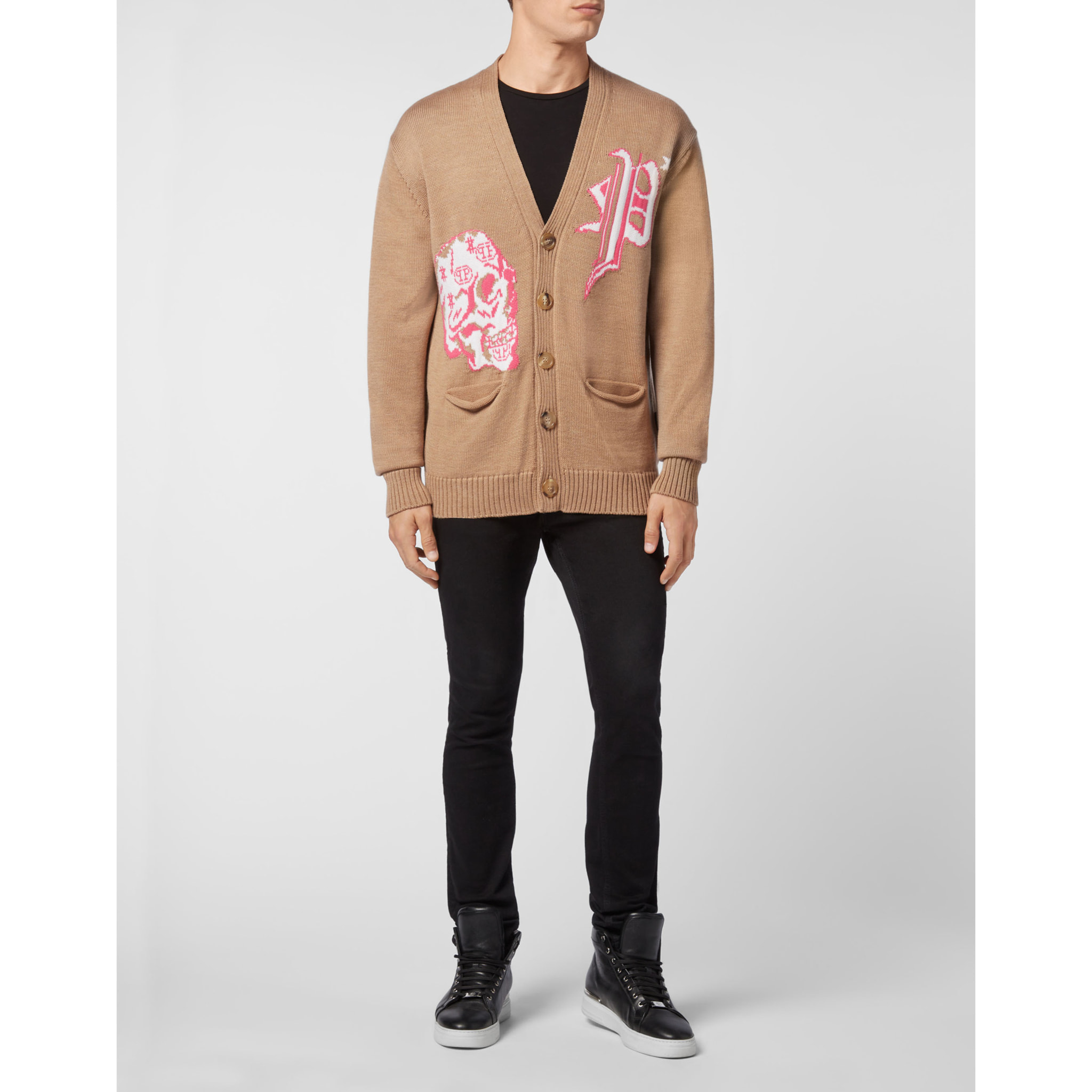 PHILIPP PLEIN Cárdigan SKULL