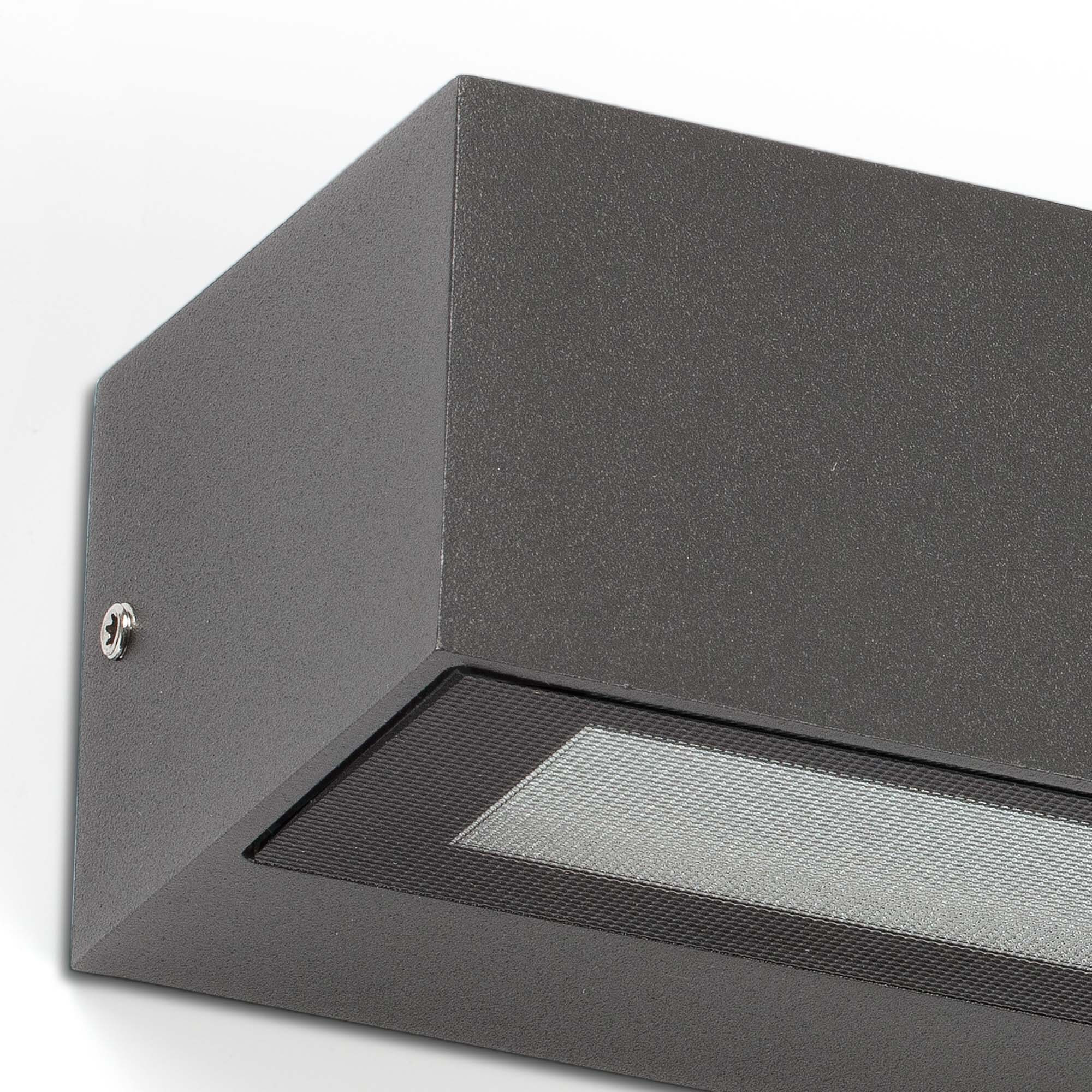 LAKO LED Applique gris foncé