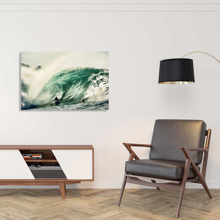 Tableau surf tube en bodyboard Tableau alu Dibond