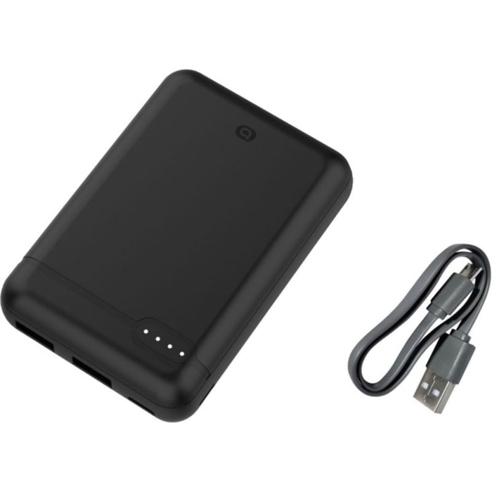 Batterie externe ESSENTIELB PowerBank 10000 MAH USBC NOIR compatible iPhone 16 15 14 13 12 Pro Max Samsung iPad Pro