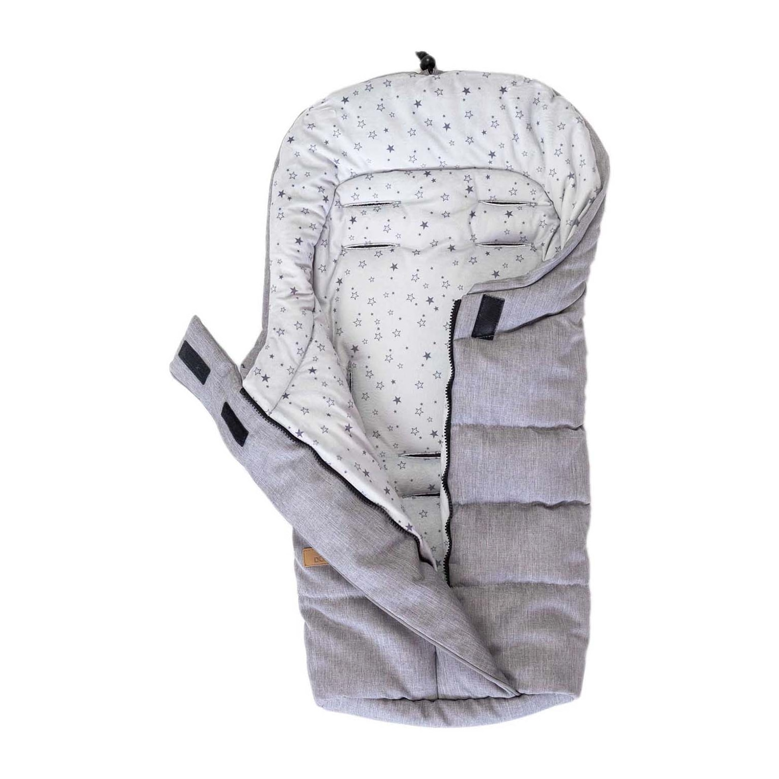 Chancelière pour poussette et nacelle - Gris clair