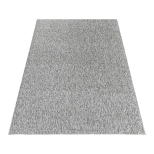 NADOR - Tapis de salon moderne Gris clair
