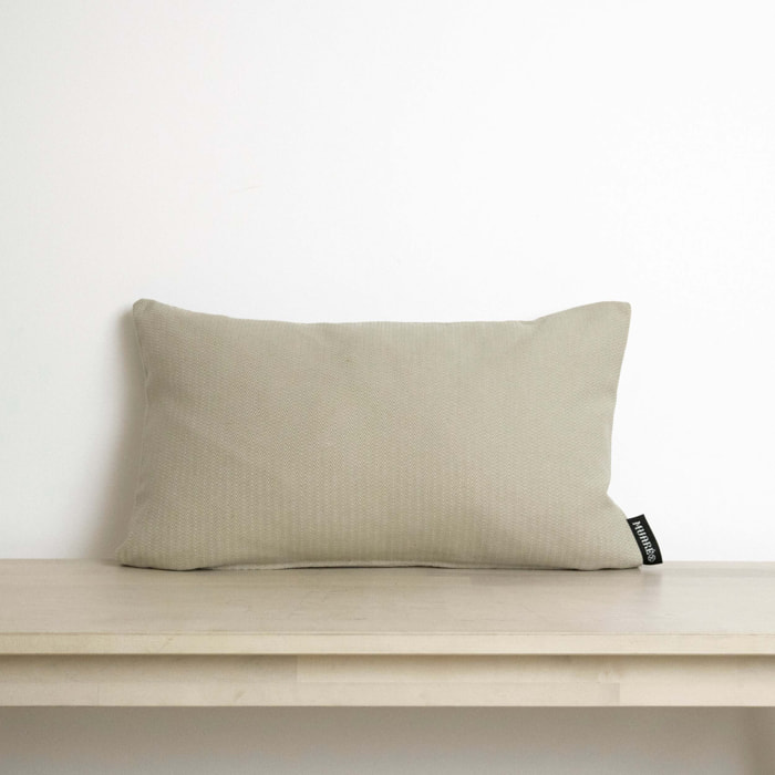 Housse de coussin jacquard 30x50 cm Chevron Tabaco