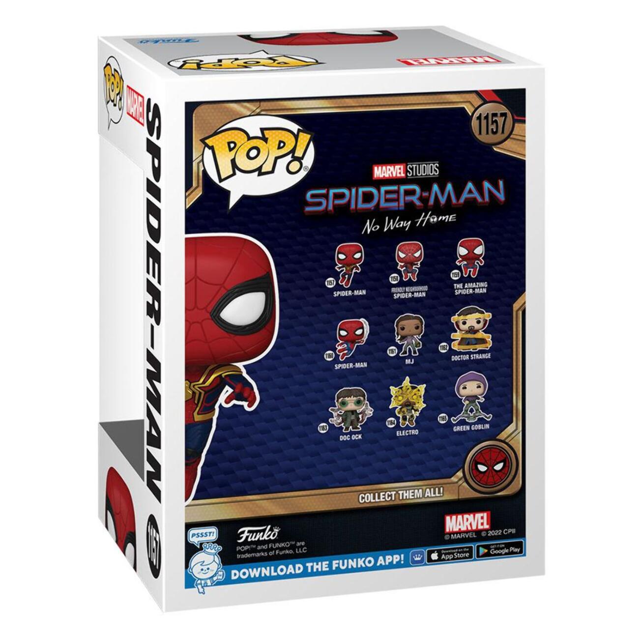 Spider-man: No Way Home Pop! Marvel Figure in Vinile Spider-Man 9 Cm Funko