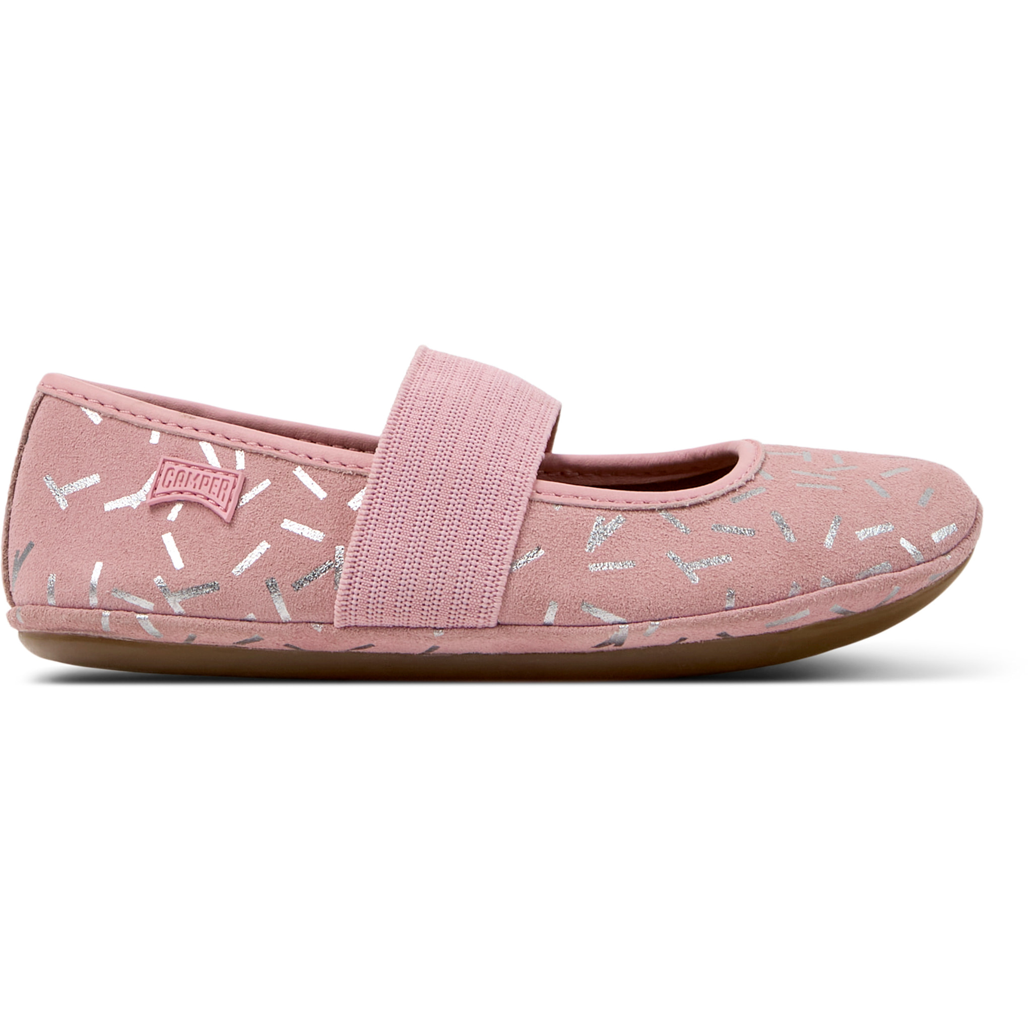 Bailarinas - CAMPER Right - Rosa - Piel de ante