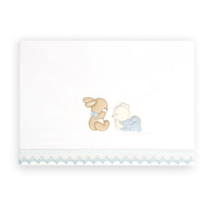 Triptico Coche Oso Tumbado Conejito Bco/Azul