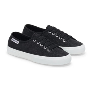 Superga - Zapatillas Mujer Negro - 3750 Jersey Lame Leggera