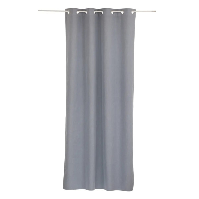 Rideau occultant Darla 140x260cm gris