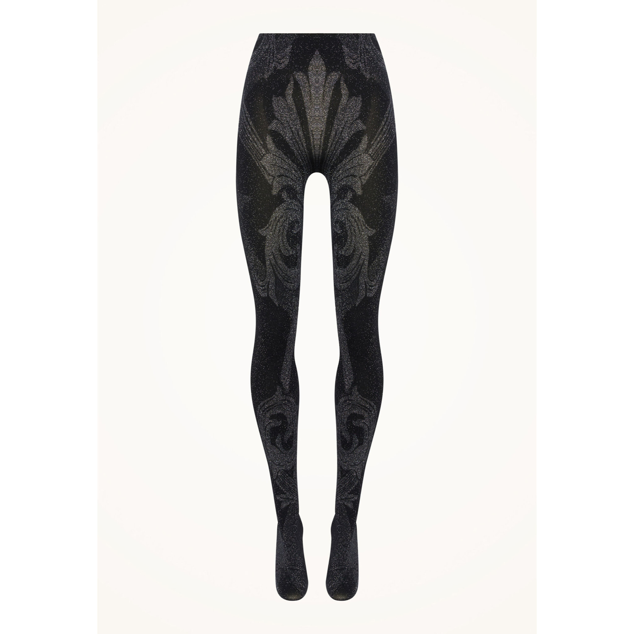 Collant Metallic Jacquard Tights