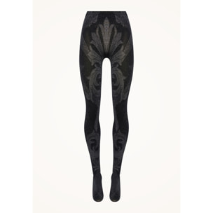 Collant Metallic Jacquard Tights