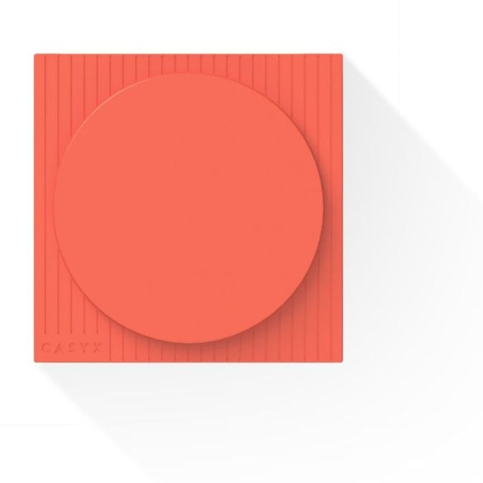 Chargeur CASYX sans fil 2en1 fast charge Qi2 USBC rouge