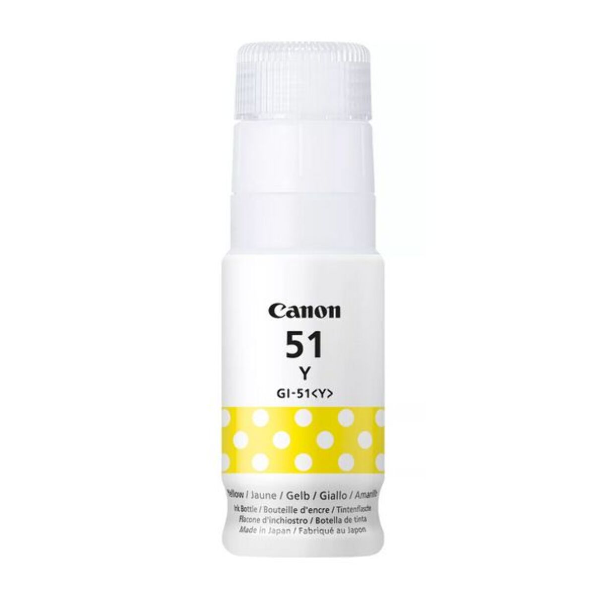 Cartouche d'encre CANON Bouteille d'Encre GL-51 Jaune (Yellow) - 4644C001