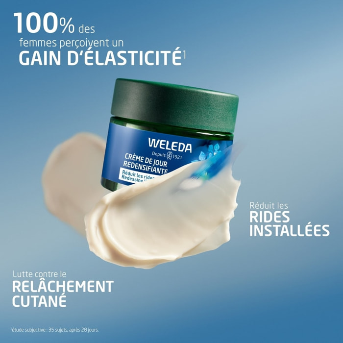 WELEDA - Trio - Crème de Jour - Contour des yeux - Elixir -Gentiane Bleue et Edelweiss - Vegan - Certifié Natrue - Pot 40 ml x3 -Tube 10ml - Tube 30 ml